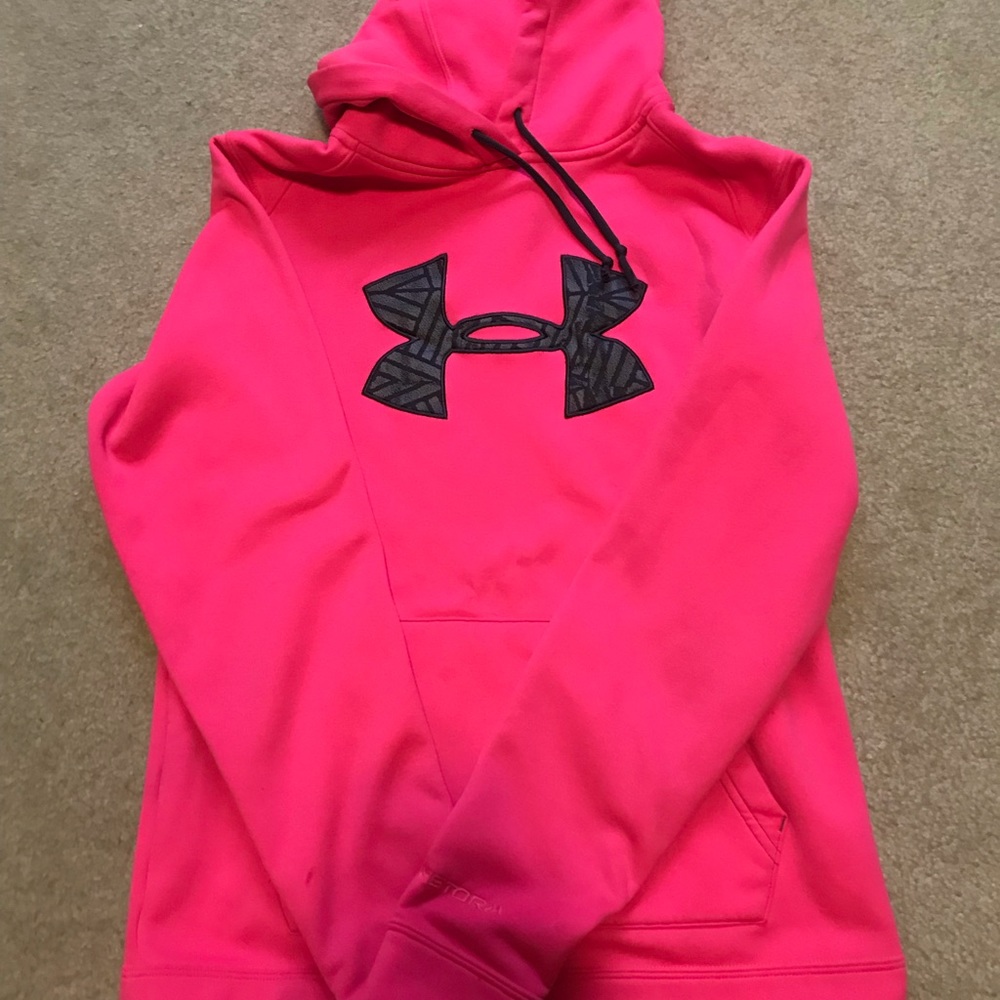 pink breast cancer awareness under armour hoodie